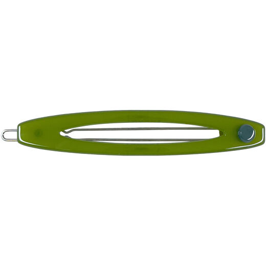 Green coloured hair clip